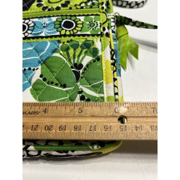 NWT - Vera Bradley Mini Hipster Crossbody Purse Shoulder Handbag Limes Up - Picture 9 of 13